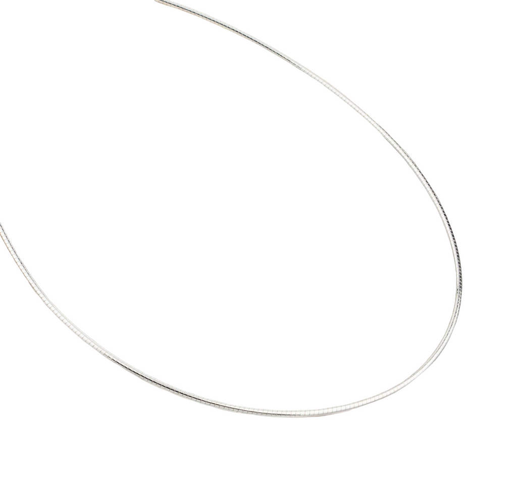 Silver Omega Chain 1.2mm