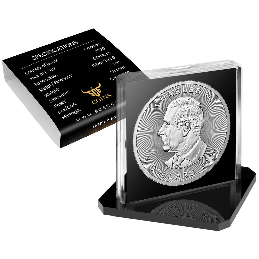 2026 Still Flexible Canada Maple Leaf 1 oz Silver Coin