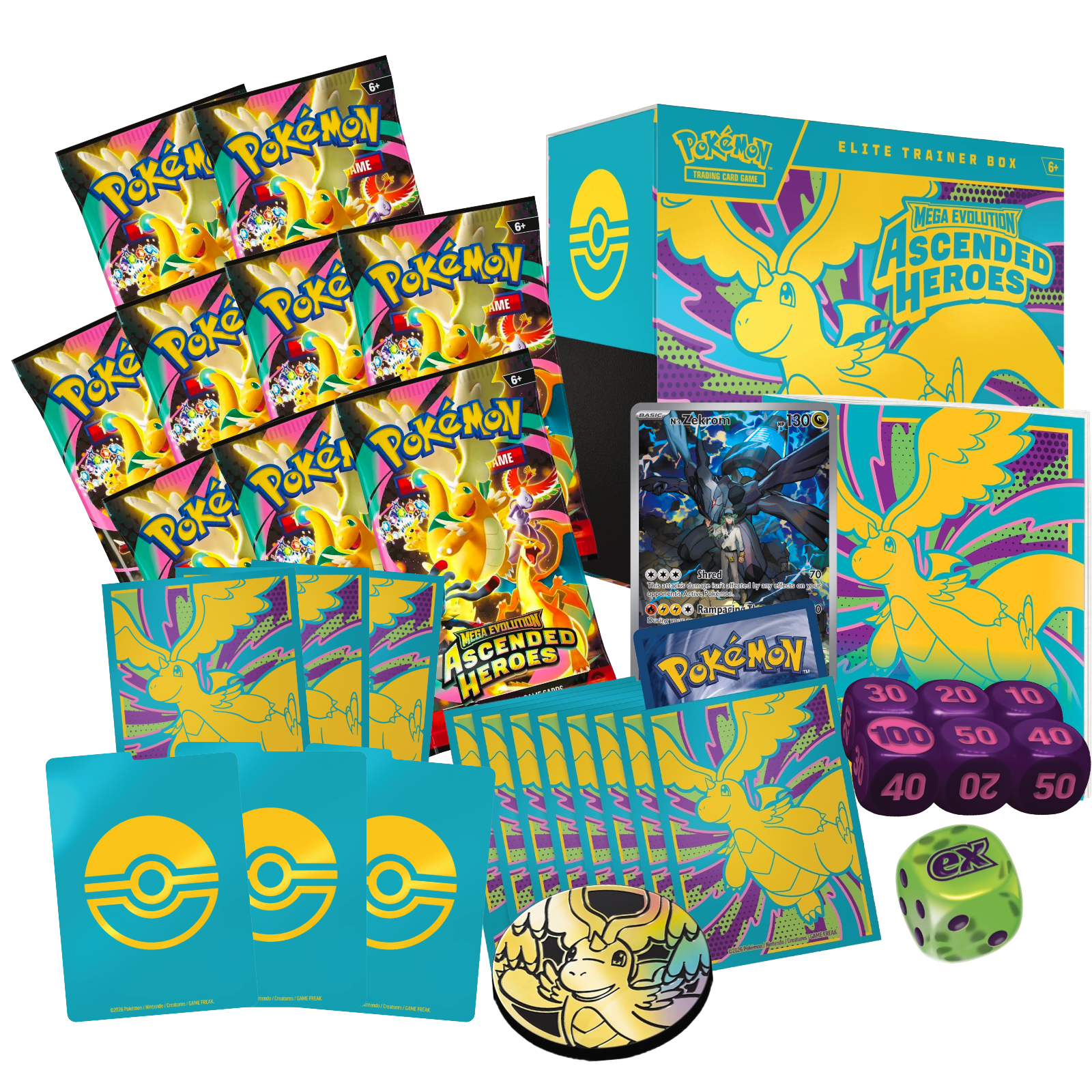 Pokémon TCG Ascended Heroes Elite Trainer Box