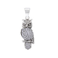 Celtic Horned Owl Pendant