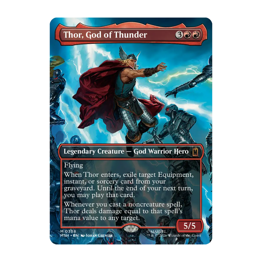 Thor God of Thunder MSH 338