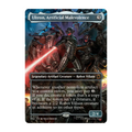 A single Magic: The Gathering trading card "Ultron, Artificial Malevolence" shown against a plain white background. The card art depicts a group of dark robotic figures with glowing red eyes and weapons, and the card frame includes Magic branding and game text boxes.