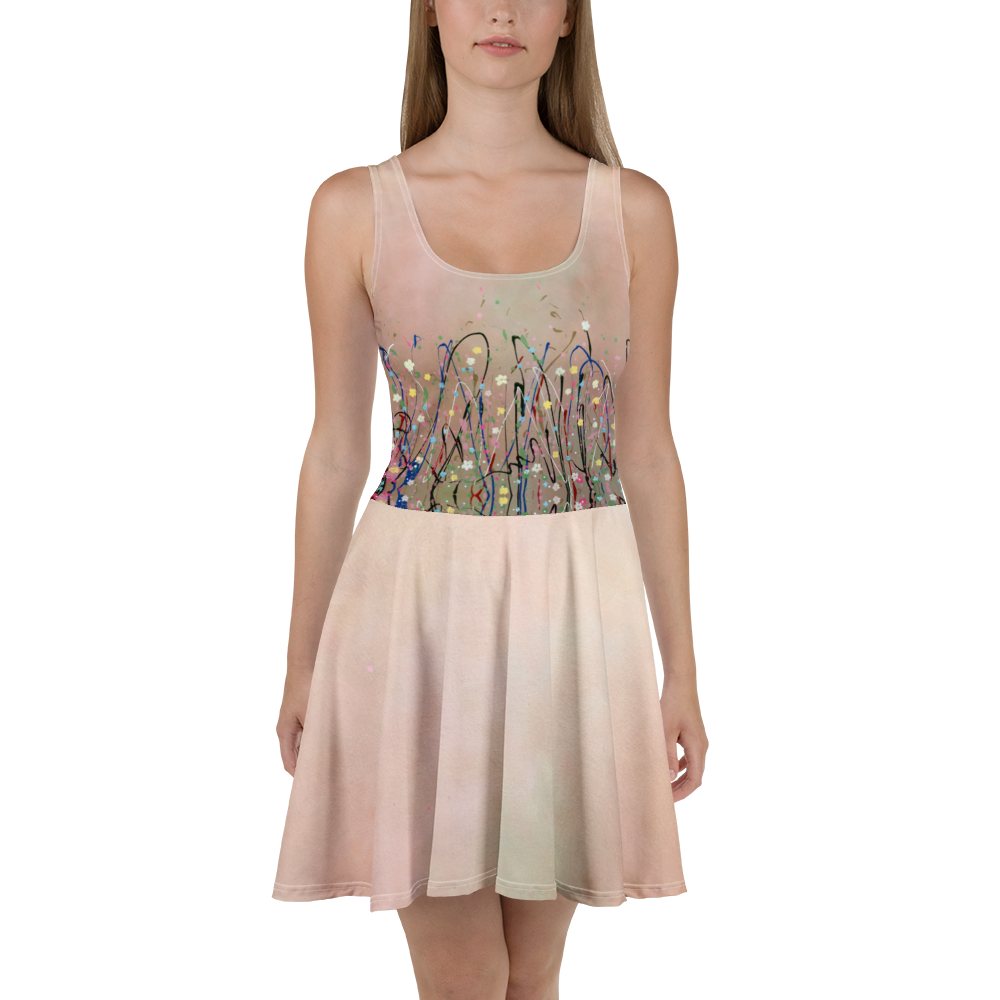 Flower Pops Splash Pastel Dress XL Flower Pops Splash Pastel Dress XL