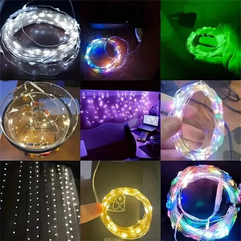 Fairy LED String Lights For Decorating Rooms & Parties, Wedding Table Settings & Crafts