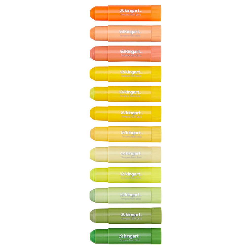 Kingart 60 Colors Tempera Paint Sticks