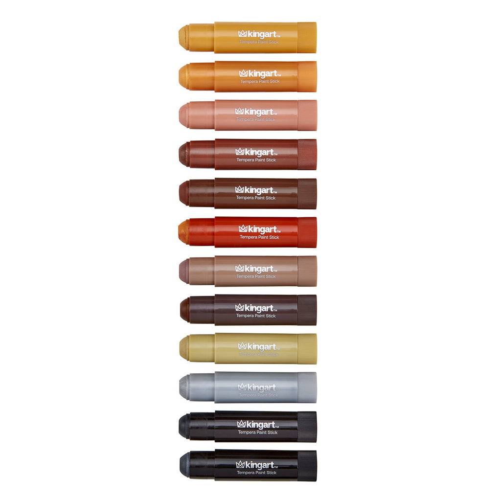 Kingart 60 Colors Tempera Paint Sticks