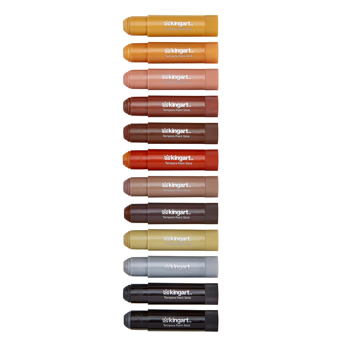 Kingart 60 Colors Tempera Paint Sticks