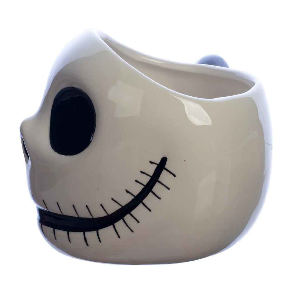 Tim Burton's The Nightmare Before Christmas Jack Skellington 3D 16oz Sculpted Ceramic Mug