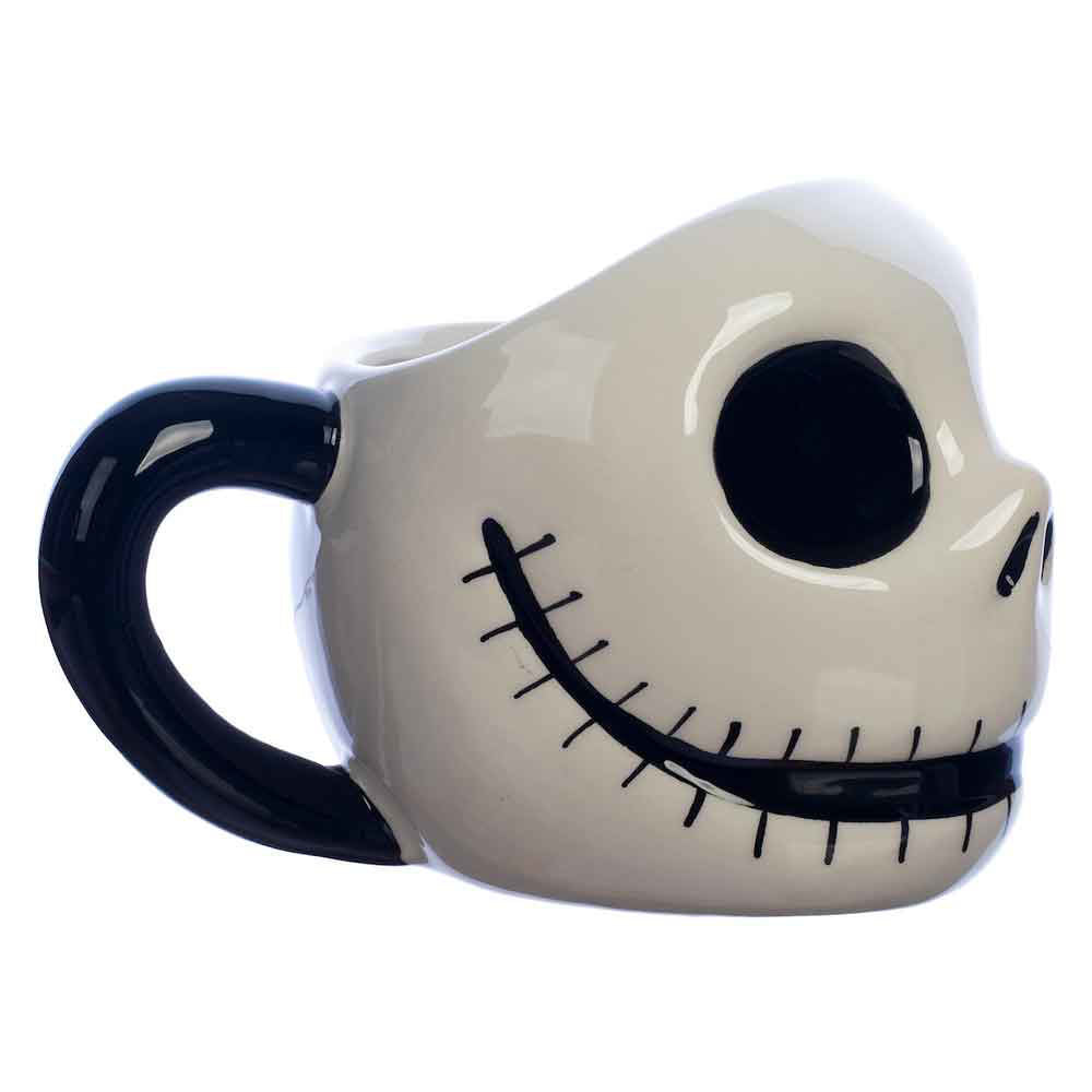 Tim Burton's The Nightmare Before Christmas Jack Skellington 3D 16oz Sculpted Ceramic Mug